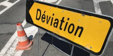 Tunisie: Déviation partielle du trafic routier au niveau de la route nationale n°11 à Bizerte Sud