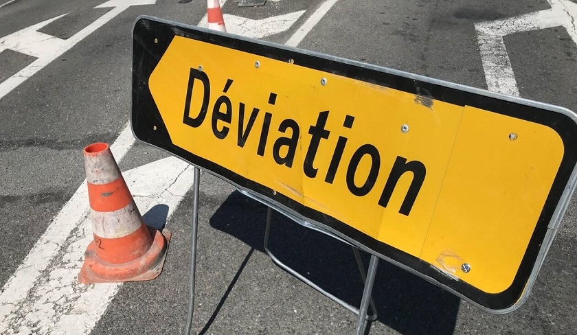 Tunisie: Déviation partielle du trafic routier au niveau de la route nationale n°11 à Bizerte Sud