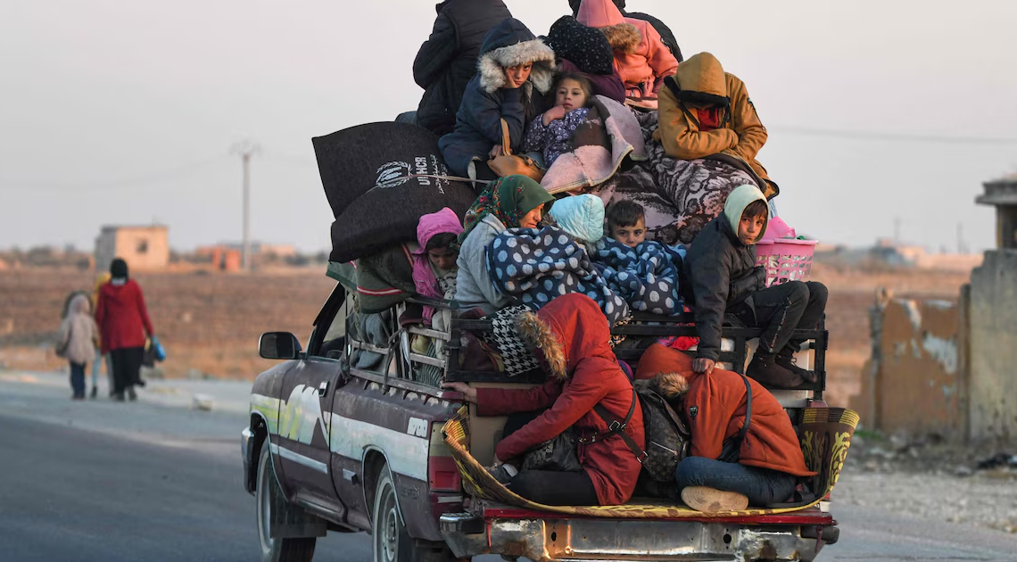 La moitié sont des enfants: Près de 50 000 déplacés en quelques jours en Syrie, selon l’ONU