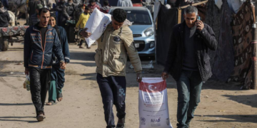 Gaza: Israël vise des camions remplis de farine, au moins 33 personnes tuées