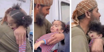 Gaza: Khaled Nabhan alias « l&rsquo;âme de l&rsquo;âme » (روح الروح) rejoint sa petite fille Reem…