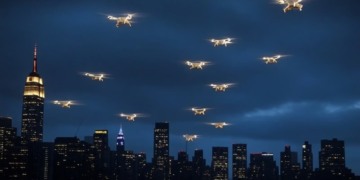 Vidéo: Des drones survolent New York et personne ne sait qui les pilote!
