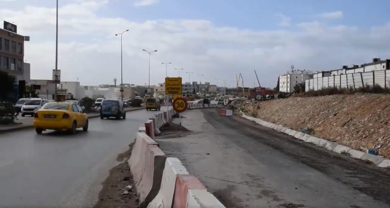 Ben Arous: La progression des travaux d’extension de l’entrée sud de la capitale a dépassé les 60 %