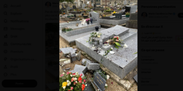France: La tombe de Jean-Marie Le Pen, fondateur du Front national, saccagée en Bretagne