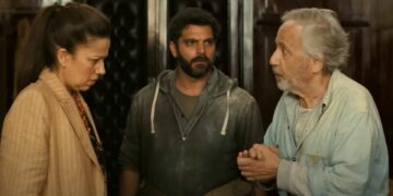 Fabrice Luchini est une sorte de Benjamin Gates dans « Le secret de Kheops » le 5 mars prochain au cinéma