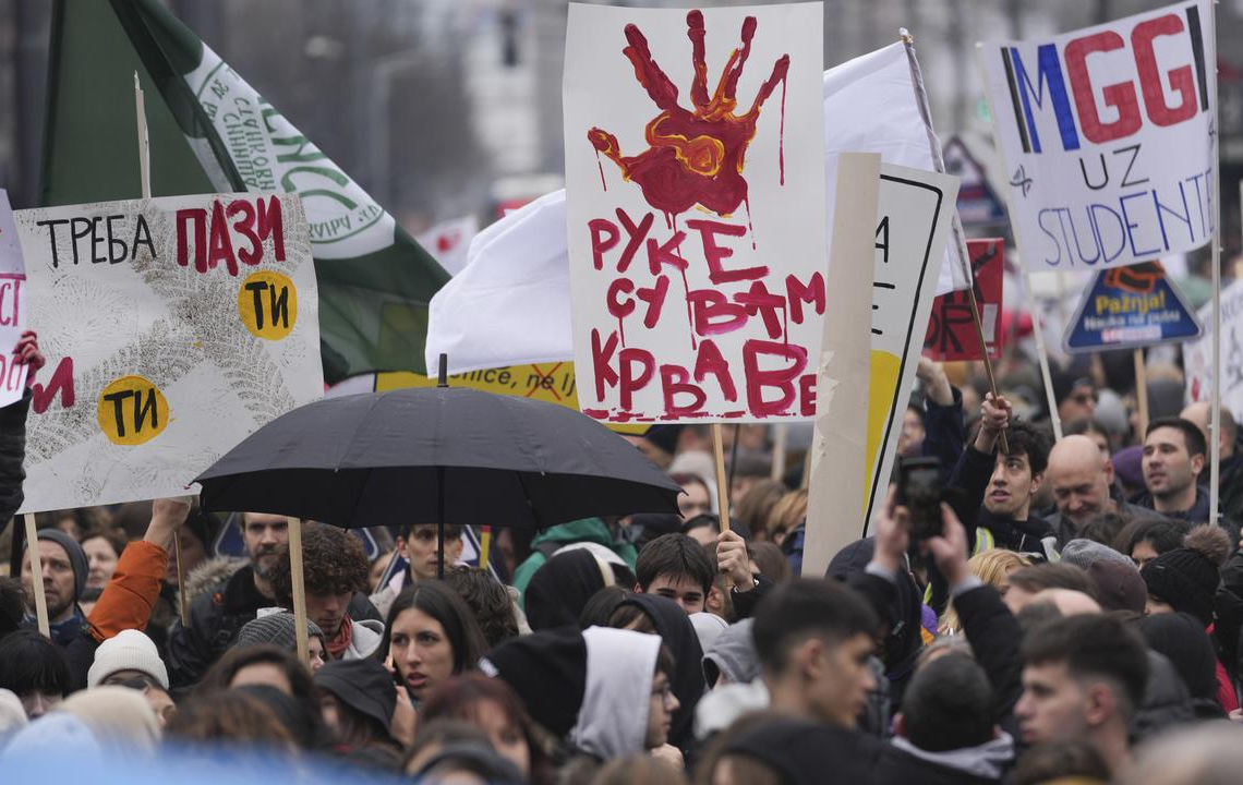 Serbie : les étudiants contre la corruption
