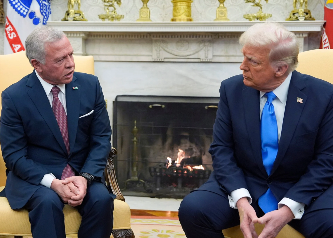 Trump reçoit le roi de Jordanie: Abdallah II confirme sa « ferme opposition » à tout déplacement de Palestiniens