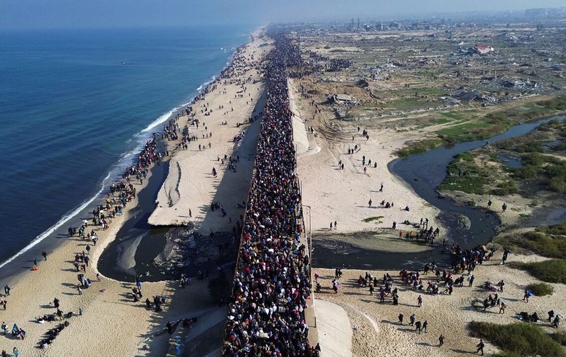 Gaza: Près 142 000 personnes déplacées en une semaine, selon l’ONU