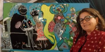 A l’occasion du mois Saint : exposition de groupe au Movenpick Art Gallery, Tunis : « Lumières Familiales : récits du Ramadan »…