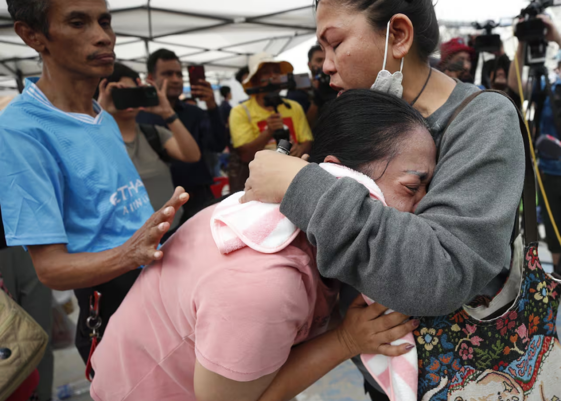 Le bilan des victimes du séisme en Birmanie s’alourdit à 1000 morts