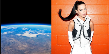 Un équipage 100% féminin: La chanteuse américaine, Katy Perry, a effectué un bref voyage dans l&rsquo;espace