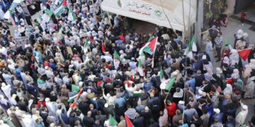 En Algérie, un millier de personnes rassemblées en soutien à la Palestine dans une rare manifestation
