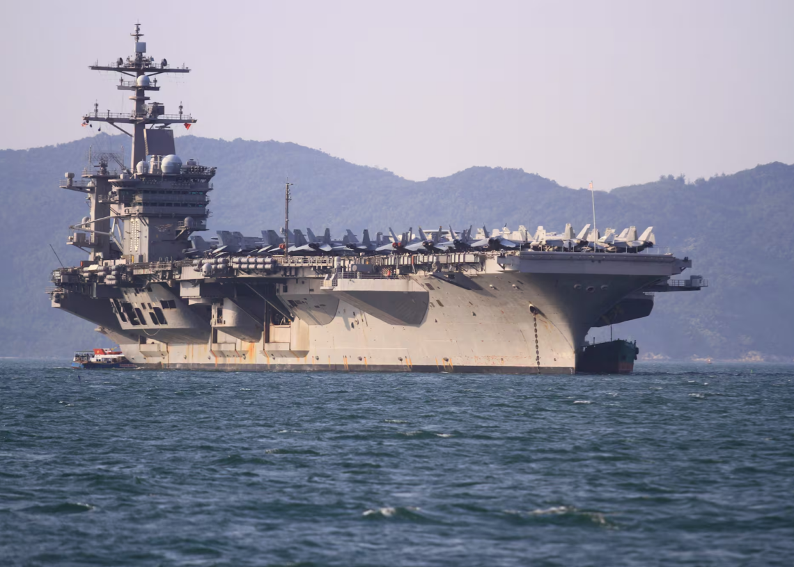 Un second porte-avions américain est arrivé au Moyen-Orient