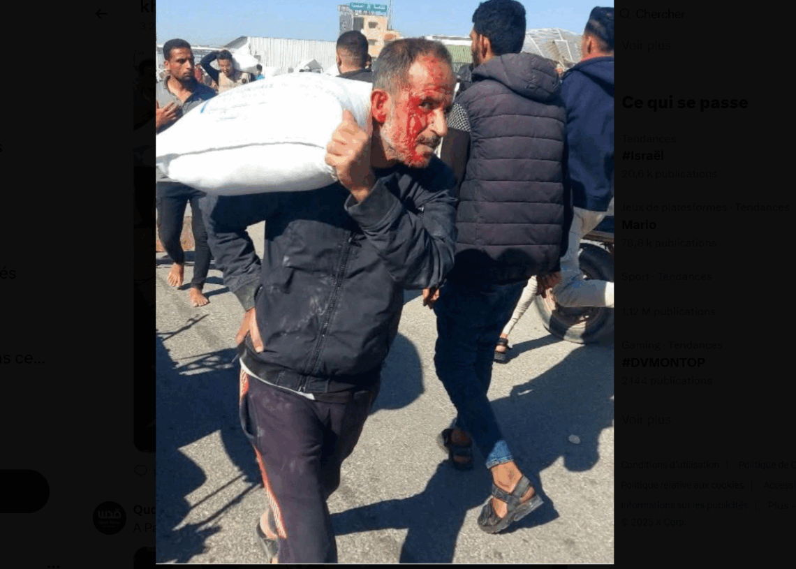 Gaza: Un entrepôt de l’ONU pillé par des milliers de Palestiniens affamés