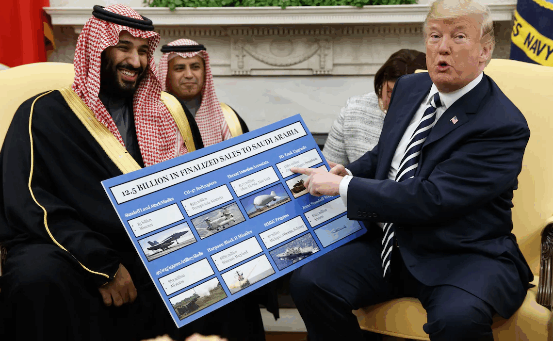 Juste avant la visite de Trump à Riyad: Washington vend à l’Arabie saoudite des missiles pour 3,5 milliards de dollars