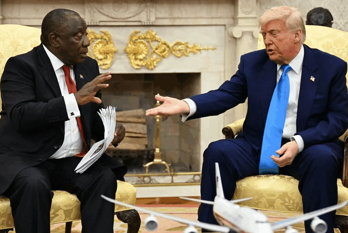 « Génocide blanc »: Trump tend un piège un président sud-africain lors d’une visite à la Maison Blanche
