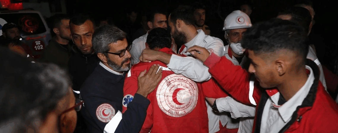 La Croix-Rouge annonce le meurtre de deux de ses collaborateurs, tués dans un bombardement israélien à Khan Younès