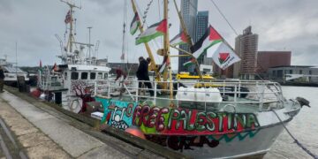 Le Handala, navire de la «Flotille pour la liberté», débute sa traversée vers Gaza