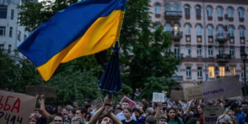 Ukraine : Manifestation de colère après le vote d&rsquo;une loi supprimant l&rsquo;indépendance des instances anticorruption