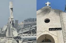 Israël « regrette » la frappe: Macron «condamne fermement» le bombardement d’une église sous la protection historique de la France