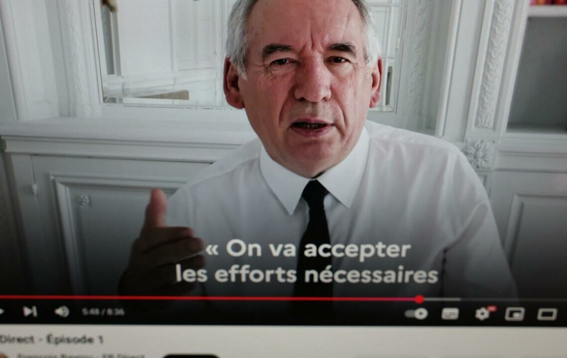 France : Bayrou en influenceur