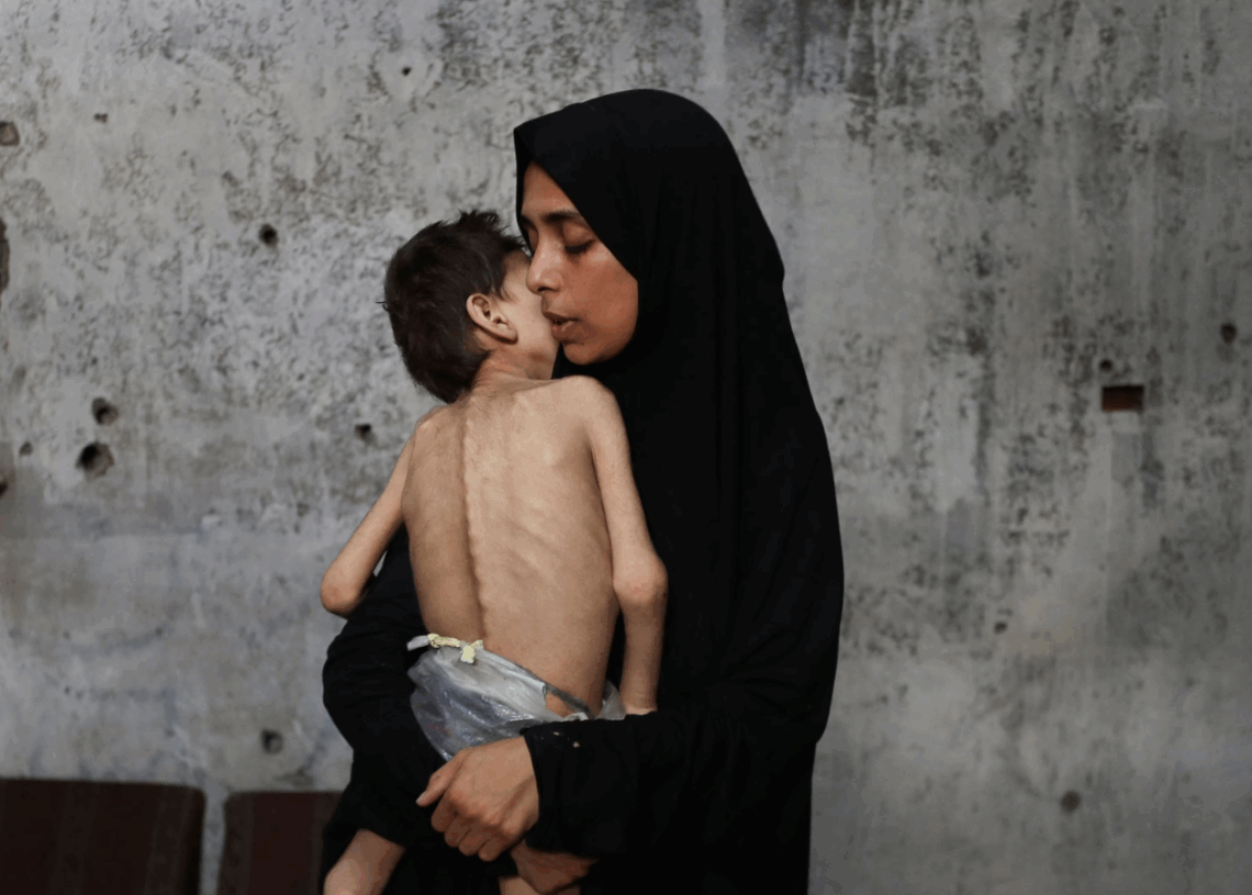 Une première au Moyen-Orient: L’ONU déclare la famine à Gaza.