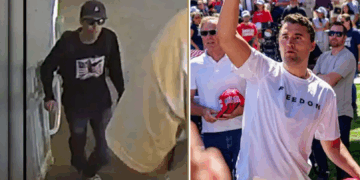 Chasse à l&rsquo;homme déclarée: Le FBI publie des photos d&rsquo;un suspect de l&rsquo;assassinat de Charlie Kirk