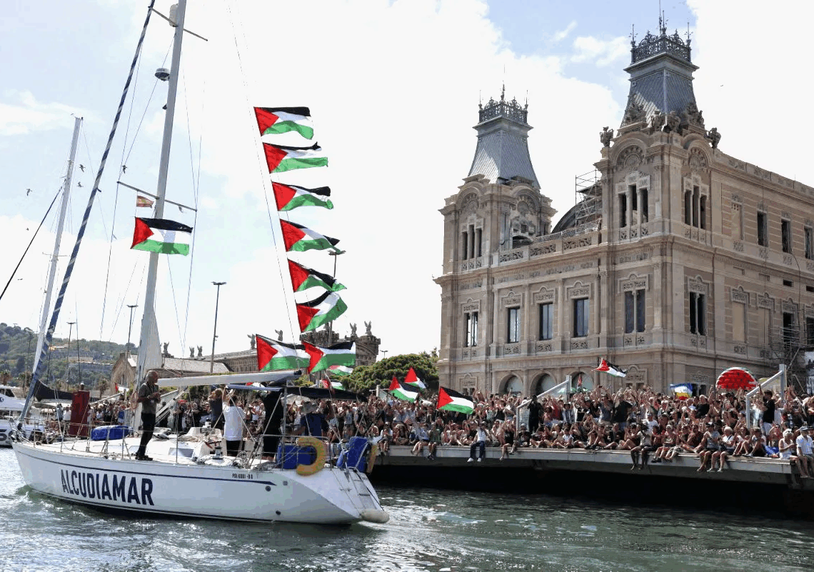 Barcelone: La Global Sumud Flotilla prend de nouveau la mer pour briser le blocus israélien de Gaza