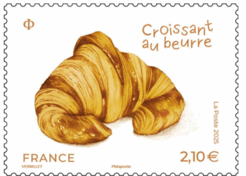 C&rsquo;est possible avec la Baklawa ou le Makroud? En France, La Poste lance un timbre à l&rsquo;odeur du croissant pur beurre