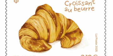 C’est possible avec la Baklawa ou le Makroud? En France, La Poste lance un timbre à l’odeur du croissant pur beurre