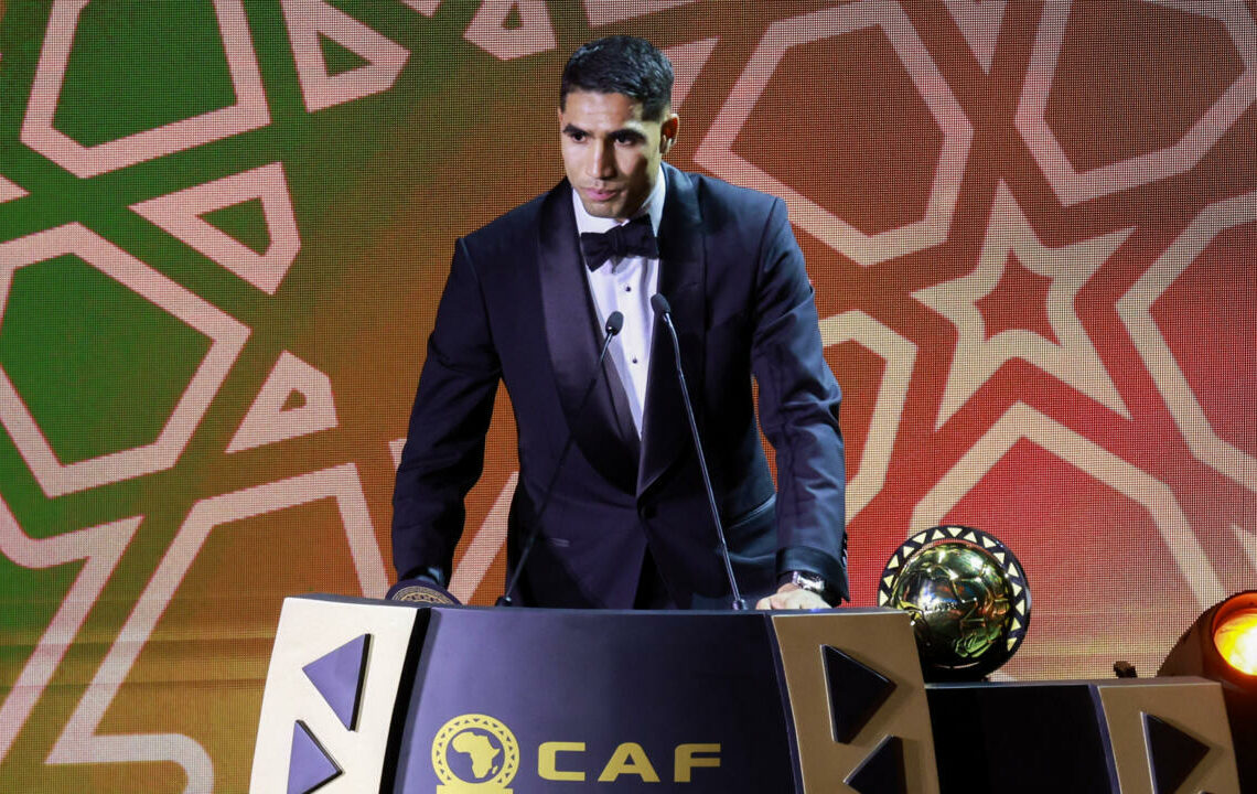 Achraf Hakimi sacré meilleur joueur africain de l’année 2025