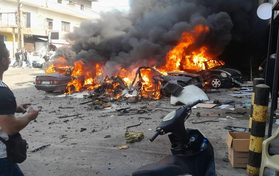 Liban: Des frappes israéliennes font deux morts et sept blessés