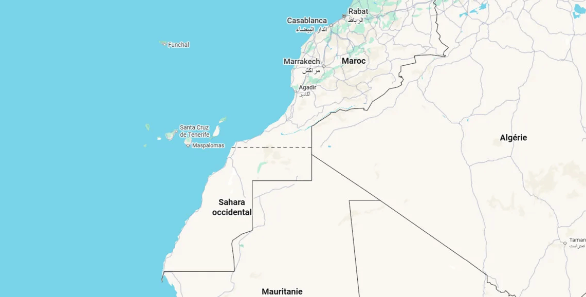 Sahara occidental : Google ne montre pas la frontière contestée aux utilisateurs Marocains
