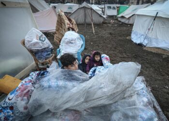 Situation catastrophique : 90℅ des centres d&rsquo;hébergement innondés à Gaza