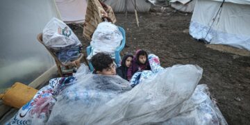 Situation catastrophique : 90℅ des centres d&rsquo;hébergement innondés à Gaza