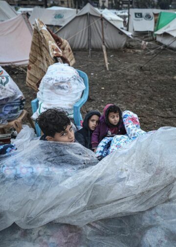 Situation catastrophique : 90℅ des centres d&rsquo;hébergement innondés à Gaza