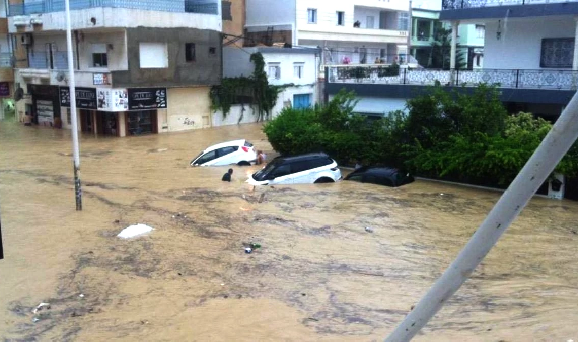 Inondations en Tunisie: La liste des routes coupées, selon la Garde nationale