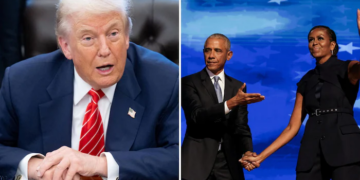 Trump poste et retire une vidéo raciste des Obama de son réseau Truth Social