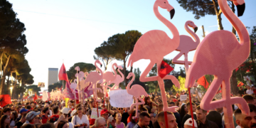 Albanie : les « flamants roses » contre les Trump