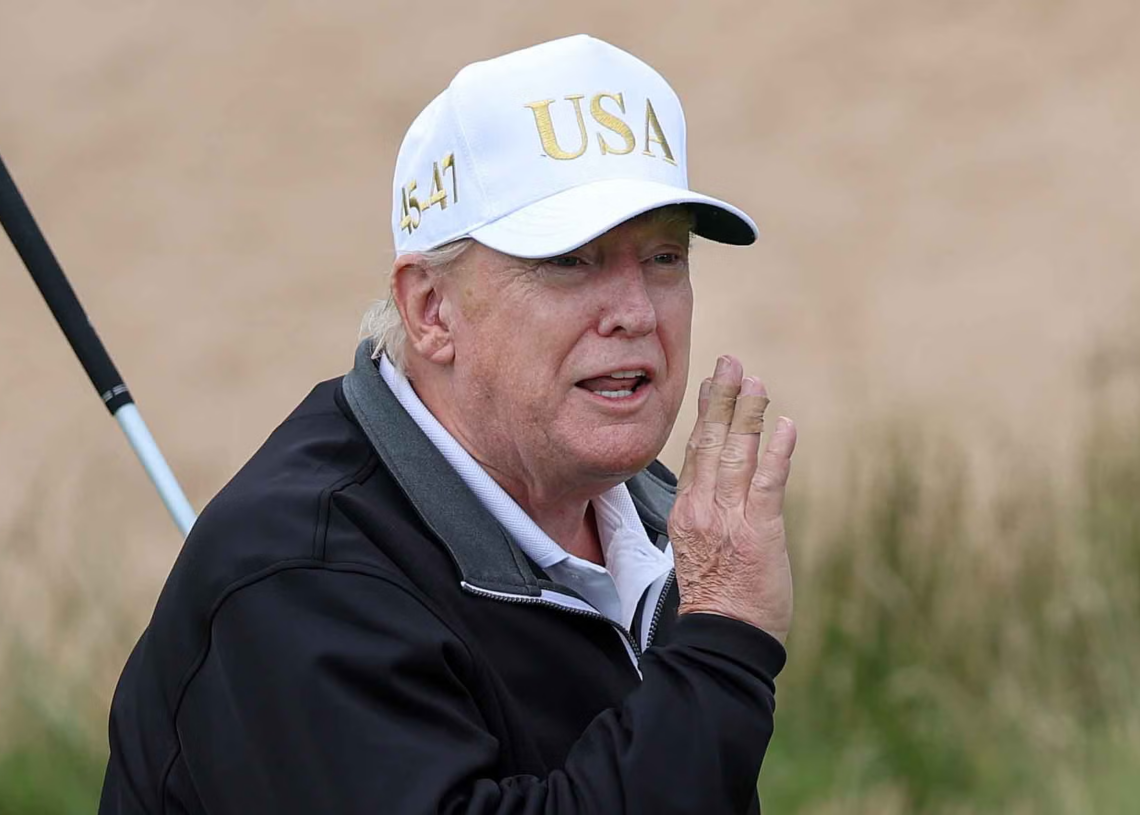 Trump du golf à Ormuz